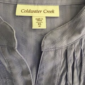 Cotton lavender tunic shirt